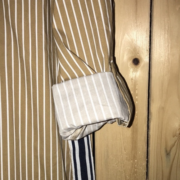 Gloria Vanderbilt Arielle Striped Shirt S NWT - Picture 4 of 9